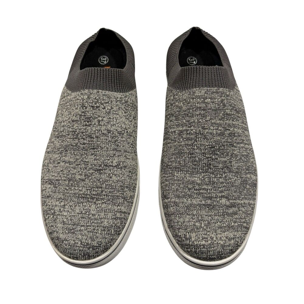 Bernie Mev New York Slip On Knit Sneakers Gray Women's US 6.5 EU 37 Comfort